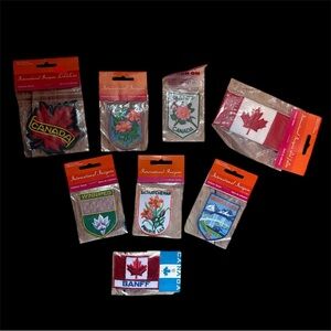 Canada Souvenir Patch Set - Multicolor